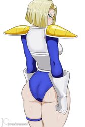 android 18 from dragon ball by zeromomentai