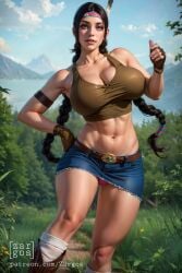 1girls abs ai_generated big_breasts breasts cleavage female fit fit_female hips julia_chang large_breasts looking_at_viewer namco native_american native_american_female nipples pinup tekken tekken_5 tekken_5_dark_resurrection tekken_6_bloodline_rebellion tekken_7 tekken_tag_tournament_2 thick_thighs thighs zargos