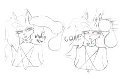 ahe_gao anthro anthro_on_anthro big_breasts big_penis brain_fuck breasts canid canid_demon canine canine_penis choker collar demon ear_fuck ear_penetration elzzombie female furry helluva_boss huge_breasts knot knotted_penis long_hair looking_pleasured loona_(helluva_boss) male male/female mammal mind_break mind_fuck mindfuck moaning mythology open_mouth straight tongue tongue_out