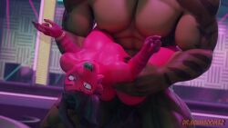 16:9 3d animated anthro big_dom_small_sub big_penis bulge carrying_another carrying_partner cuntboy cuntboy_on_male digital_media_(artwork) dominant drboumboom32 duo femboy fish fleshlight_position genitals gesture hand_gesture hi_res holding_person huge_cock iguanid intersex lizard male male/male marine mp4 muscular muscular_anthro muscular_male penis pink_body raiden_(raidens_claws) ren_(remanedur) reptile rough_sex scalie sex short_playtime size_difference sound sound_edit stomach_bulge thesoundeditguy tongue tongue_out v_sign video widescreen yaoi