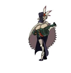 black_dahlia edit female gun jomokin official_art skullgirls solo_female video_games