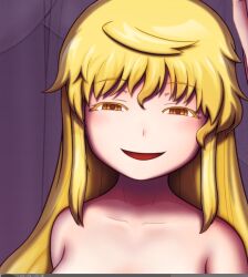 1girls blonde_hair close-up crab_rear_car_64 human human_only isabeau_de_baviere_(madoka_magica) magia_record:_mahou_shoujo_madoka_magica_gaiden mahou_shoujo_madoka_magica mahou_shoujo_tart_magica medium_hair puella_magi_madoka_magica wavy_hair yellow_eyes