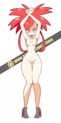 1girls 2d 2d_(artwork) 2d_animation 2d_artwork 5_fingers angry angry_expression angry_face animated animation areola areolae armpits arms_up background blush bouncing_breasts breasts closed_eyes dancing digital_art digital_media digital_media_(artwork) diives eyebrows eyelashes eyes female fingers flannery_(pokemon) flush flushed full_body gym_leader heels hips hips_wider_than_shoulders human human_only long_hair loop naked naked_female nintendo nipples no_sound nude nude_female patreon pokemon pokemon_rse pussy red_eyes red_hair shaved_pussy shorter_than_10_seconds shorter_than_30_seconds simple_background solo standing swaying swaying_hips text tits url vagina video wide_hips