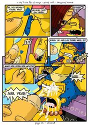 blargsnarf comic dolph_starbeam female human male marge_simpson nelson_muntz straight tagme the_simpsons