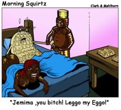 aunt_jemima eggo food inanimate mascot mrs._butterworth waffle