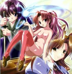 anus breasts kamishiro_rin kazetsubaki_kuriko maburaho miyama_yuuna nipples pussy tagme uncensored