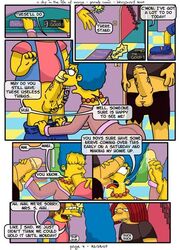 blargsnarf comic dolph_starbeam female human male marge_simpson nelson_muntz straight tagme the_simpsons