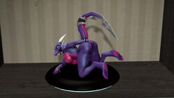 3d activision all_fours anal anal_fingering anthro anus ass bbdworks big_breasts big_butt breasts cynder dragon female feral fingering green_eyes horn kneeling masturbation membrane_(anatomy) membranous_wings nipples nude open_mouth presenting presenting_hindquarters pussy scalie sculpture solo spyro_the_dragon statue teeth thick_thighs video_games western_dragon wide_hips wings