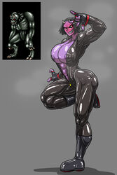 allesey doppelganger muscular_female mutant_fighter rule_63