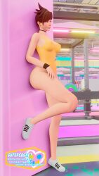 1girls 3d activision ass athletic athletic_female blizzard_entertainment breasts busty chest curvaceous curvy curvy_figure digital_media_(artwork) female female_focus fit fit_female hips hourglass_figure human legs lena_oxton light-skinned_female light_skin lips mature mature_female overwatch overwatch_2 slim_waist supercasket thick thick_hips thick_legs thick_thighs thighs tracer voluptuous waist wide_hips