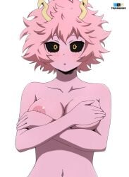 1girls boku_no_hero_academia boobs female his mina_ashido my_hero_academia show solo solo_female tagme tsuranukko