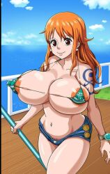 bluecolor_1995 female female_only nami nami_(one_piece) one_piece post-timeskip