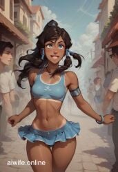 ai_generated female female_focus korra naked solo_focus the_legend_of_korra uncensored