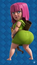 archer (clash royale) from clash (series)