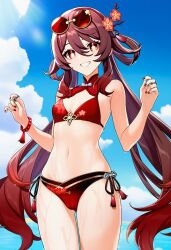 hu tao (cherries snow-laden) (genshin impact) from genshin impact by kairart