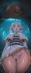 frieren from frieren beyond journey's end by 1eyedemperor