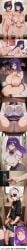 2b_(nier:automata) ai_assisted ai_generated comic comic_page female futa_on_female futadom futanari genshin_impact huge_balls huge_breasts huge_cock huge_thighs kujou_sara multiple_futa multiple_penises neptuwaifu nier:_automata paizuri penis raiden_shogun size_queen smile surprised text