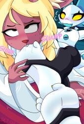 noelle holiday from deltarune by dgf100