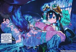 tsuyu asui from boku no hero academia by waifucrematorium
