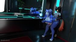 3d 3d_animation aak_(arknights) aak_(valorlynz) anthro audible_creampie bathroom cum cum_inside doggy_style excessive_cum female kassioppiava krystal krystal_(dogzeela) krystal_(star_fox) larger_female male male/female pull_out_denial random_tide self_upload shlick45 sound standing_sex star_fox tagme unable_to_escape video