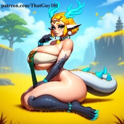 dragon zelda from patreon by tgm101 (artist)