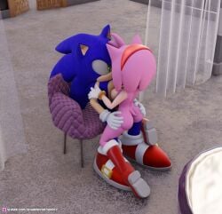 amy rose from slushe (website) by shadowyartsdirty
