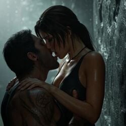 1girls 2025 ai_generated animated ass ass_bigger_than_head boots clothed clothing deep_kissing dirty duo eating female french_kiss french_kissing hi_res kissing lake lara_croft lara_croft_(survivor) leshay7 male muddy nature nature_background open_mouth passionate passionate_kiss penis perfect_ass perfect_body perfect_legs ponytail seductive seductive_look seductive_pose shorter_than_10_seconds sound sound_effects tagme thick thick_ass thick_thighs thighhighs thighs thong thong_bikini tomb_raider tomb_raider_(survivor) video water wet