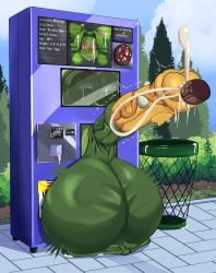 absurd_res animal_genitalia animal_penis balls balls_expansion big_balls big_breasts big_penis bodily_fluids breasts cactilaine cactilaine_(character) cactus cactus_creature cactus_humanoid cum cum_in_penis cum_inside docking elemental_creature elemental_humanoid equine_genitalia equine_penis expansion flora_fauna free_use futanari genital_expansion genital_fluids genitals green_body green_skin hair_intakes hi_res huge_balls huge_breasts huge_cock humanoid hyper hyper_balls hyper_genitalia hyper_penis inanimate_transformation intersex inverted_nipples nipples oversized_balls penetration penile penile_penetration penis penis_in_penis plant plant_hair plant_humanoid pseudo_hair public public_use red_eyes red_sclera solo sperm_cell spermicidal_takeover spiked_penis spikes spikes_(anatomy) trapped urethral urethral_penetration vein veiny_penis vending_machine