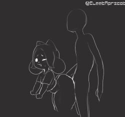 1boy 1girls animated anthro anthro_on_human anthro_penetrated big_ass bouncing_breasts breasts eleetapricot fat_ass female hentaudio longer_than_10_seconds okgaki opennsfwsp sex sex_from_behind shorter_than_30_seconds shortstack sound straight tagme temmie_(undertale) undertale video voice_acted wip
