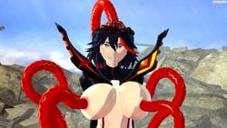 3d ahe_gao animated brain brain_fuck breasts female gore guro gurochanop huge_breasts kill_la_kill matoi_ryuuko nipple_penetration nipples no_sound senketsu skull_fucking tagme tentacle video