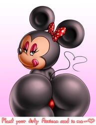 minnie mouse from disney by angelauxes