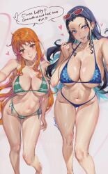 nami (one piece) from one piece by liremi