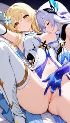 lumine (genshin impact) from genshin impact by liarty