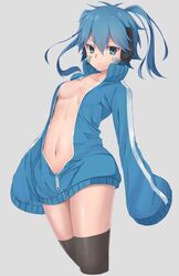 1girls blue_hair enomoto_takane kagerou_project mekakucity_actors solo