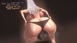 3d futanari goddess_of_victory:_nikke hyper_penis kurec snow_white_(nikke)