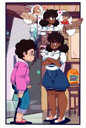 1girls 3boys big_penis cameltoe connie_maheswaran crossover crying dark-skinned_female dark_skin disappointed disgusted fully_clothed greg_universe humiliation large_penis light-skinned_male light_skin marco_diaz netorare ntr penis penis_size_difference rex_reyes rexreye36876945 small_penis small_penis_humiliation star_vs_the_forces_of_evil steven_quartz_universe steven_universe tears thought_bubble