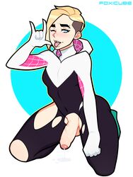 gwen stacy from marvel by foxicube