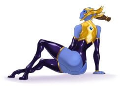 1girls female latex protoss selendis selendis_(starcraft) spacemaxmarine starcraft starcraft_2