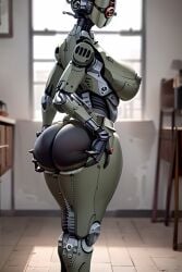 1robot_girl ai_generated assaultron fallout fallout_4 metal_ass metal_breasts metal_nipples robot robot_humanoid roger1011 thick_thighs thighs