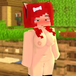 minecraft nude nude_in_public tagme