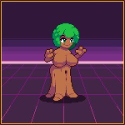 animated boobs game_cg pixel_animation pixel_art spirit_valley