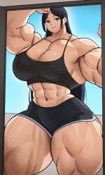 athletic musctonk muscular muscular_female taller_girl