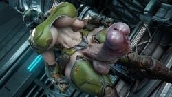 3d absurd_res absurd_resolution absurdres alternate_version_available digital_media_(artwork) doom doom_slayer_(doom) futa_only futanari hi_res high_resolution highres huge_cock jarri34 rule_63 tagme