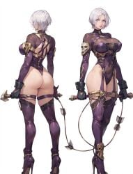 ai_generated bewitching_thighs big_breasts full_body isabella_valentine shu white_hair