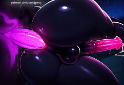 ai_generated anal anus balls black_body ceoofpaws close-up cock cock-tail cocktail cumpool dickgirl dripping femdom flaccid from_behind from_below futa_on_futa futa_on_top futa_only futanari gigantic_penis goddess hela_(marvel_rivals) horsecock huge_cock intersex large_penis legs_together lying magic marvel marvel_rivals milf mommy monster_girl nude oiled on_side orgasm penis precum rough_sex sex shiny_skin size_difference spell spooning testicles thick_thighs tucked_penis veiny_penis wet