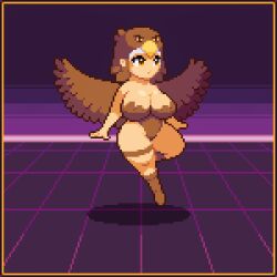 animated boobs game_cg pixel_animation pixel_art spirit_valley