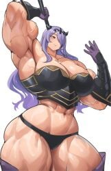 camilla_(fire_emblem) musctonk muscular_female tagme