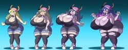 1girls ass_expansion bimbo bimbofication brainwashing breast_expansion female hair_color_change hair_growth hex_maniac hexification huge_ass huge_breasts identity_death kobayashi-san_chi_no_maidragon lip_expansion lucoa mind_control miss_kobayashi's_dragon_maid pokemon possession prinnydood shoes sneakers takeover thigh_expansion transformation transformation_sequence