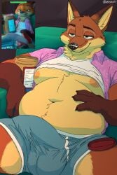 nick wilde from disney by mosin
