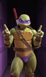 1boy ai_generated donatello horny horny_male hot male pinup pinup_pose pixai seductive seductive_pose seductive_smile sexy sexy_pose solo_male teenage_mutant_ninja_turtles teenage_mutant_ninja_turtles_(2012) thong thong_bikini turtle turtle_shell weapon